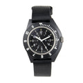 Pilot's Navigator with Date & Tritium 41mm - Black on Nylon Strap
