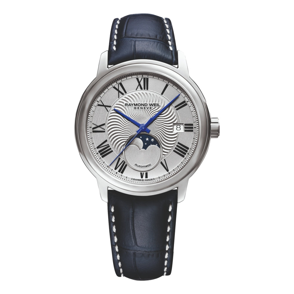 Maestro Moonphase Silver Dial