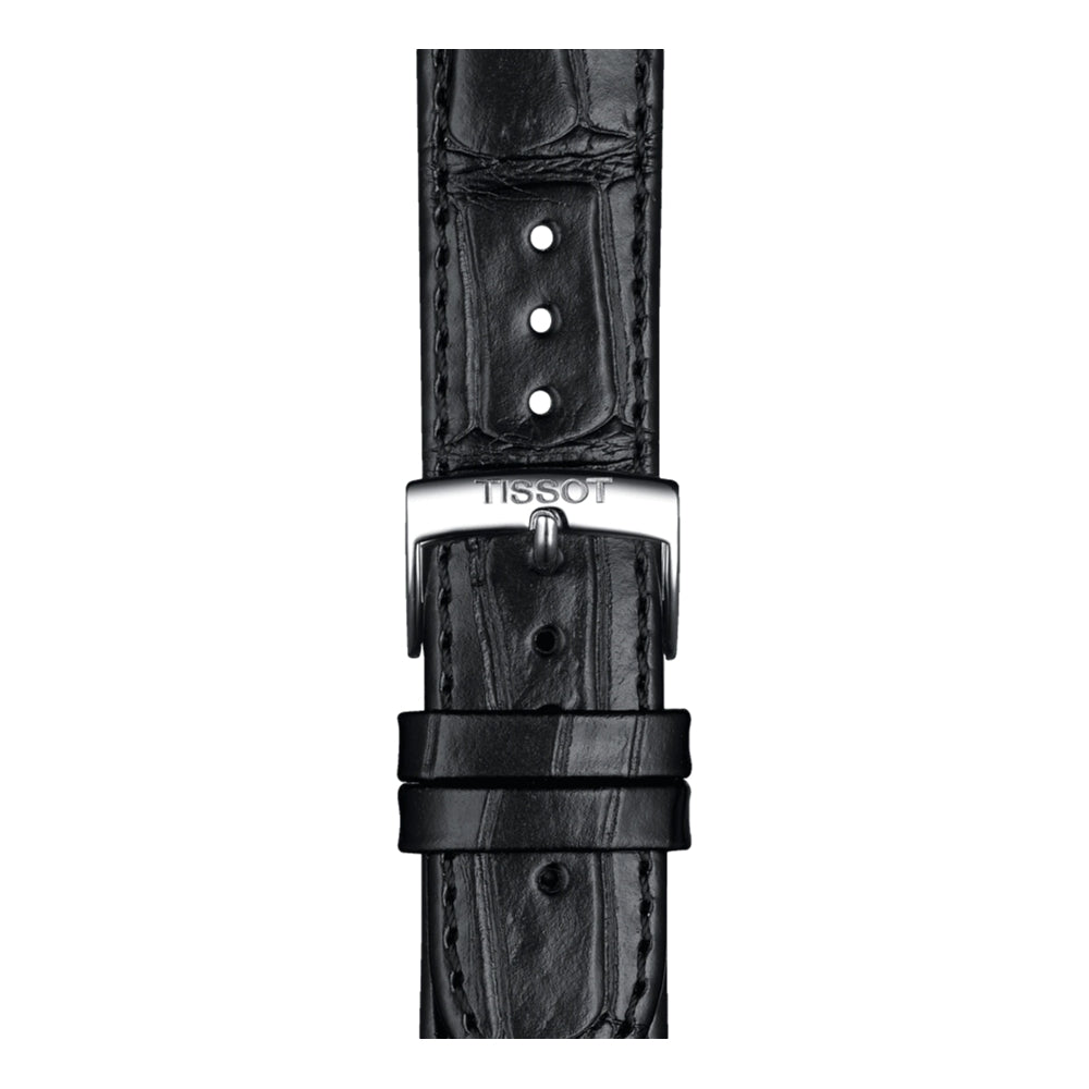 Tissot Official Black Leather Strap 20mm