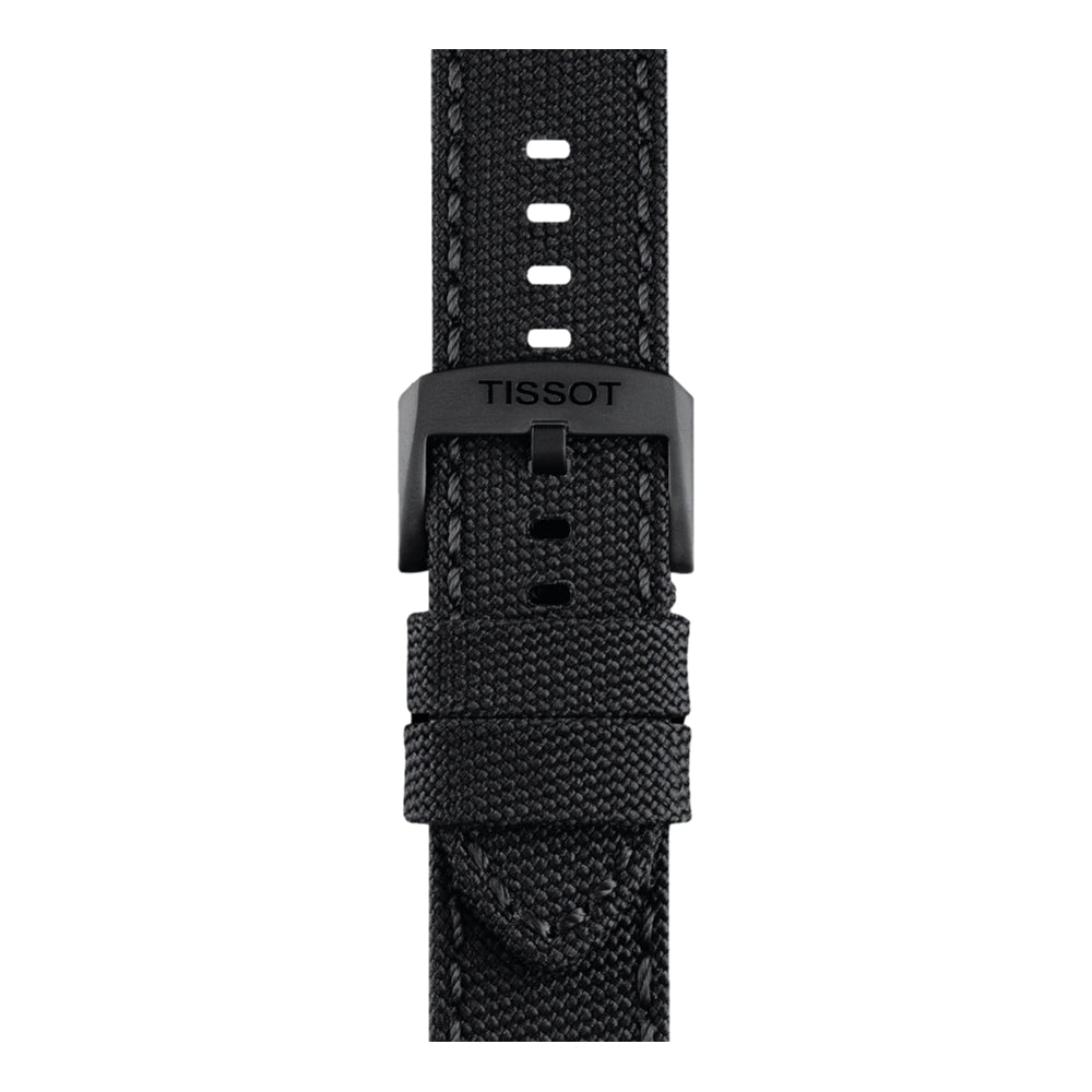 Tissot Official Black Fabric Strap 22mm