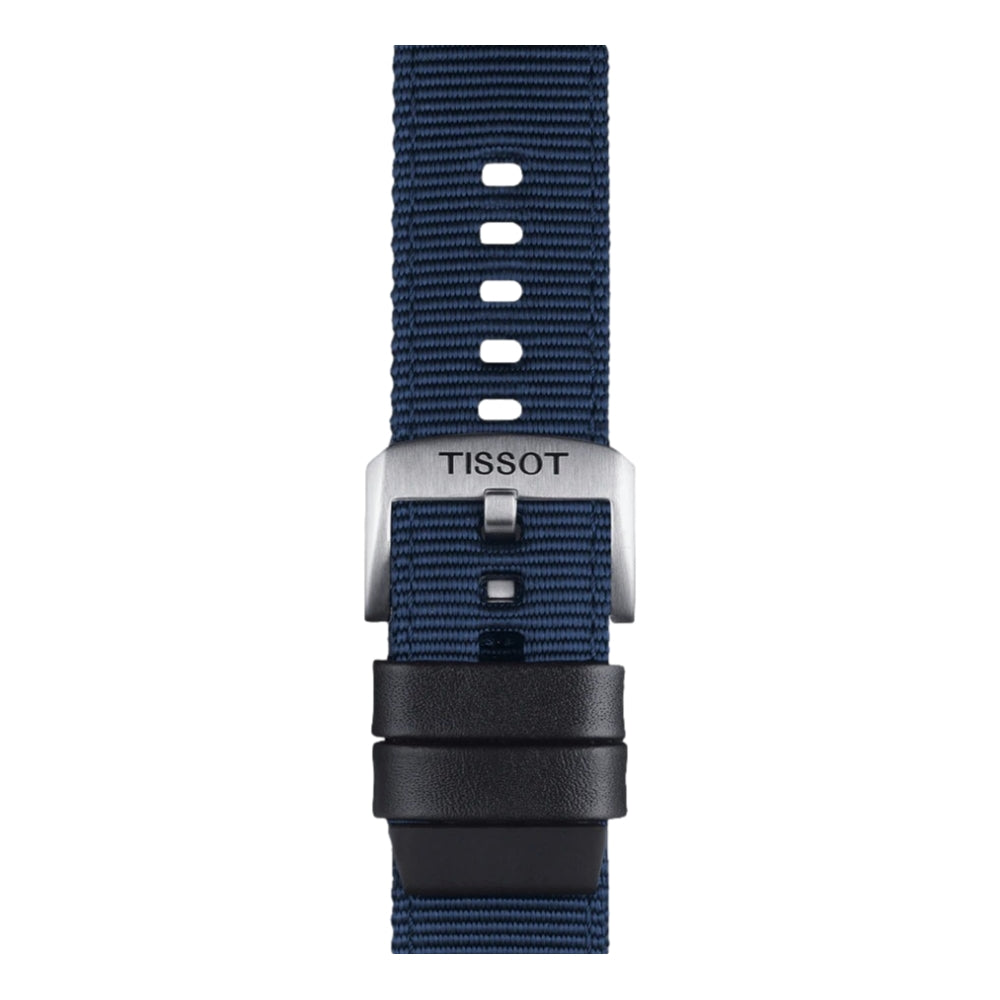 Tissot Official Blue Fabric Strap 22mm