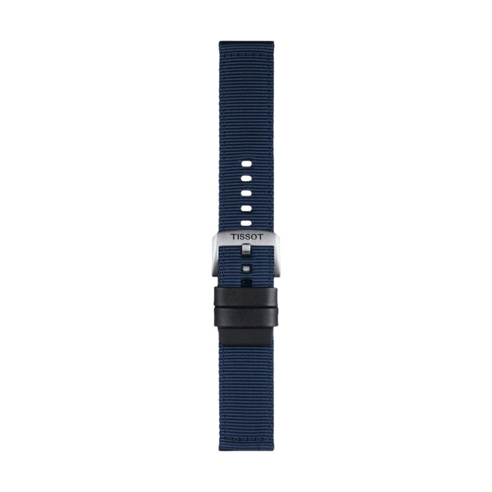 Tissot Official Blue Fabric Strap 22mm