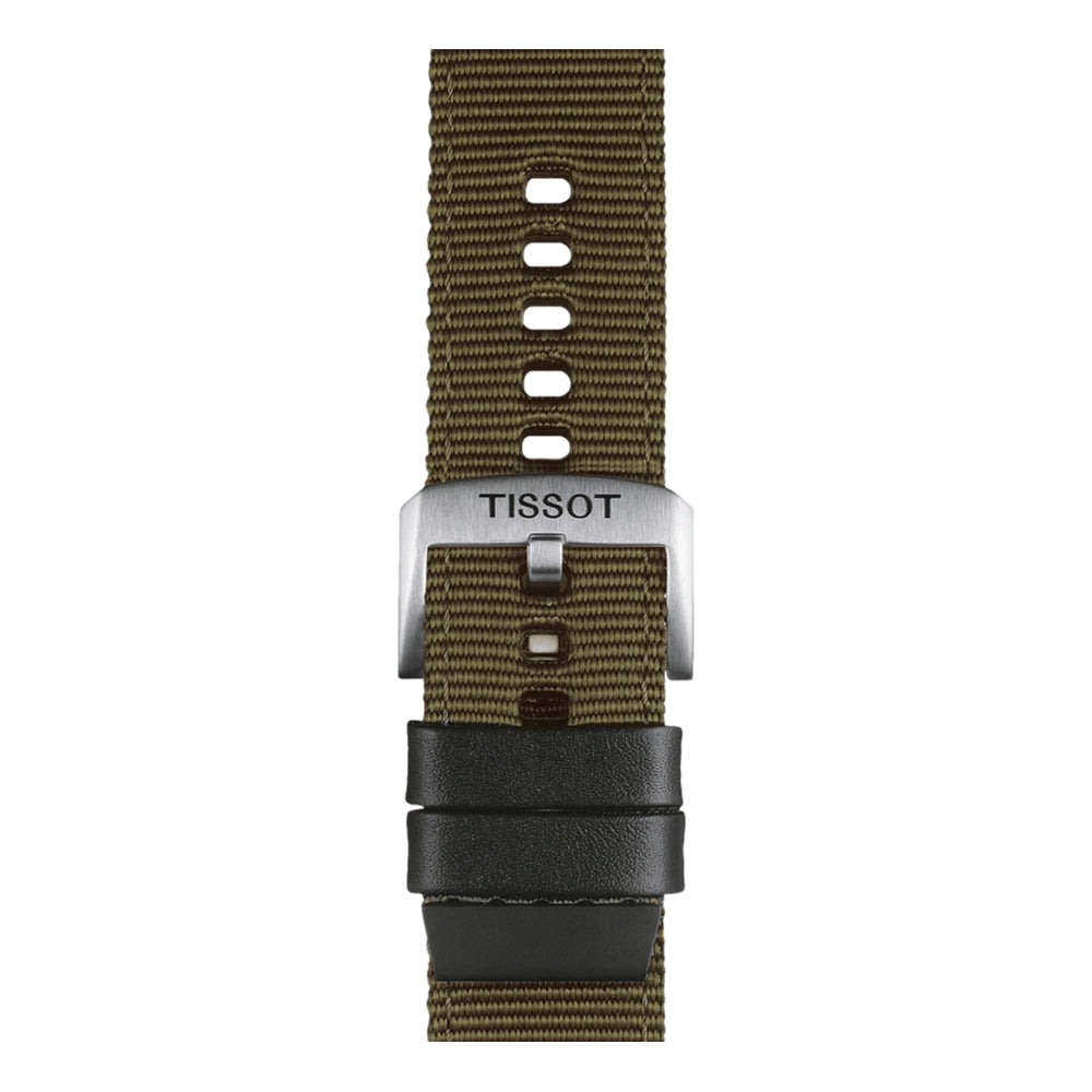 Tissot Official Khaki Fabric Strap 22mm