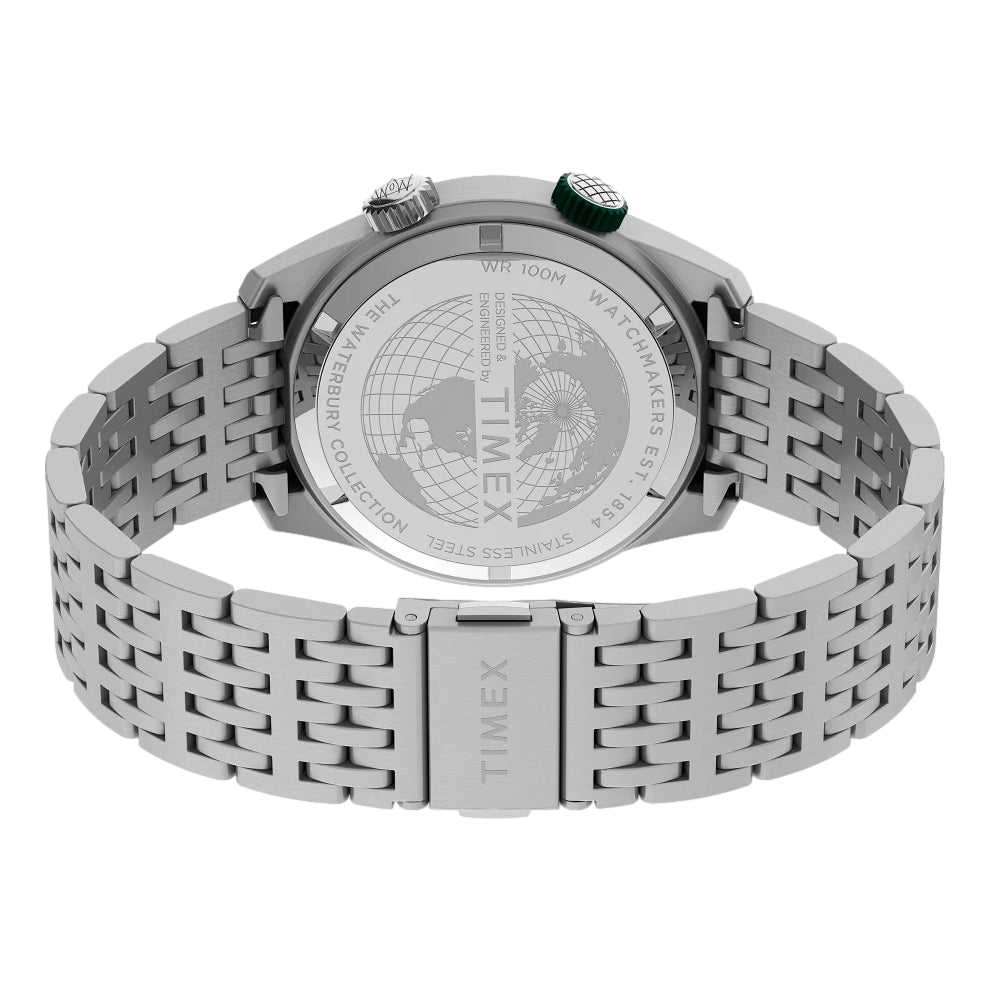 Waterbury Dive 41mm Stainless Steel Bracelet Watch