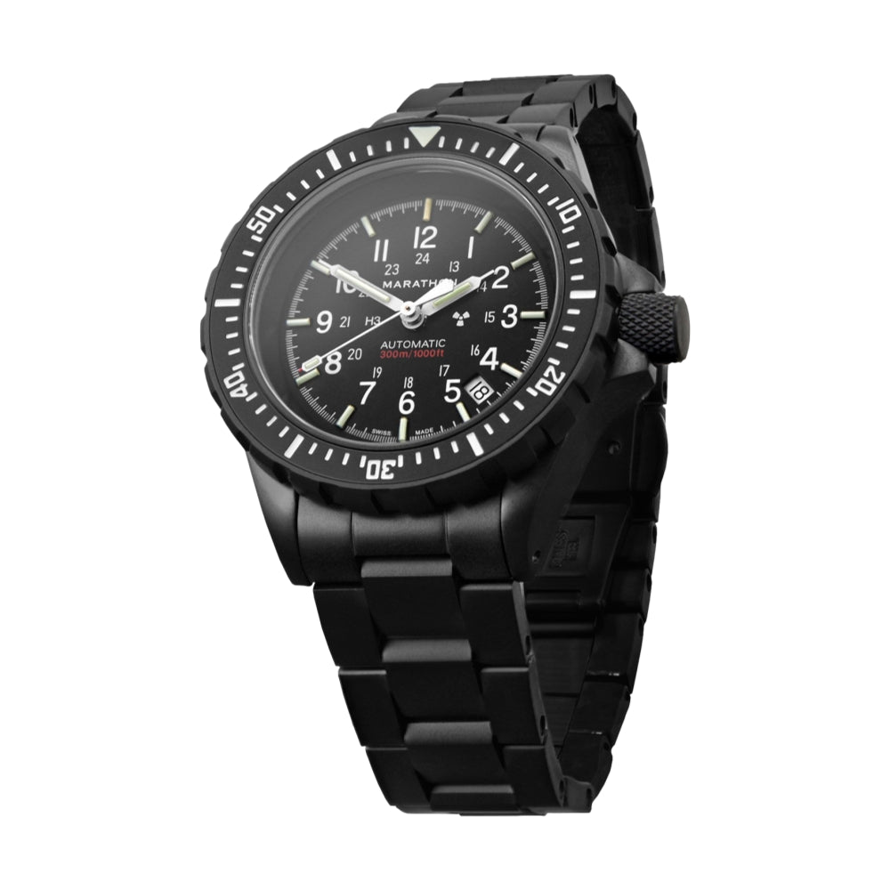 Search & Rescue Diver's Automatic (GSAR)- Anthracite Black - 41mm - Bracelet
