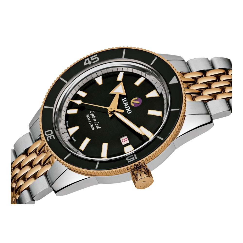 Captain Cook Automatic 42mm Two-Tone Rose Gold-Tone