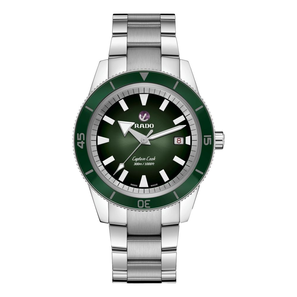 Captain Cook Automatic Green Dial