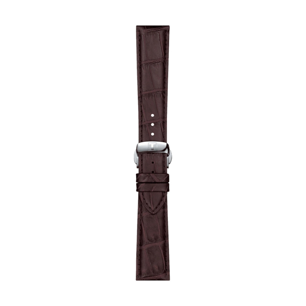 Tissot Official Brown Leather Strap 21mm