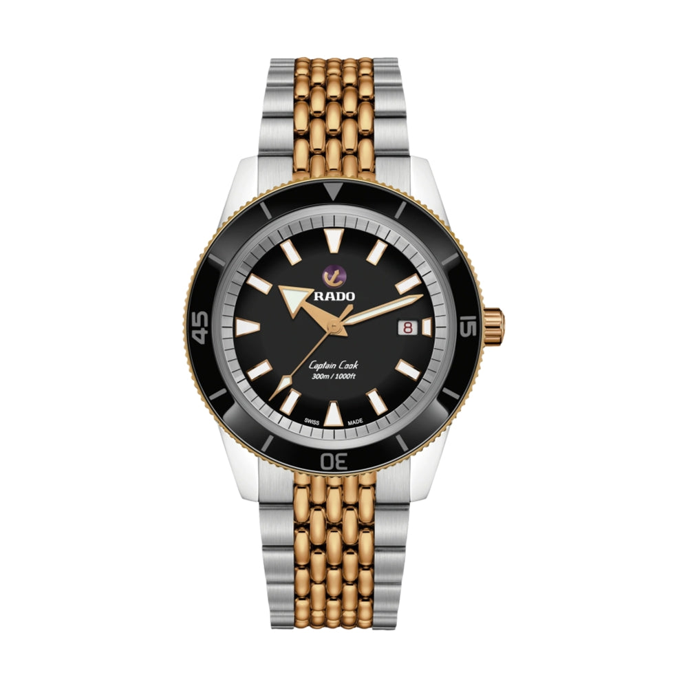 Captain Cook Automatic 42mm Two-Tone Rose Gold-Tone